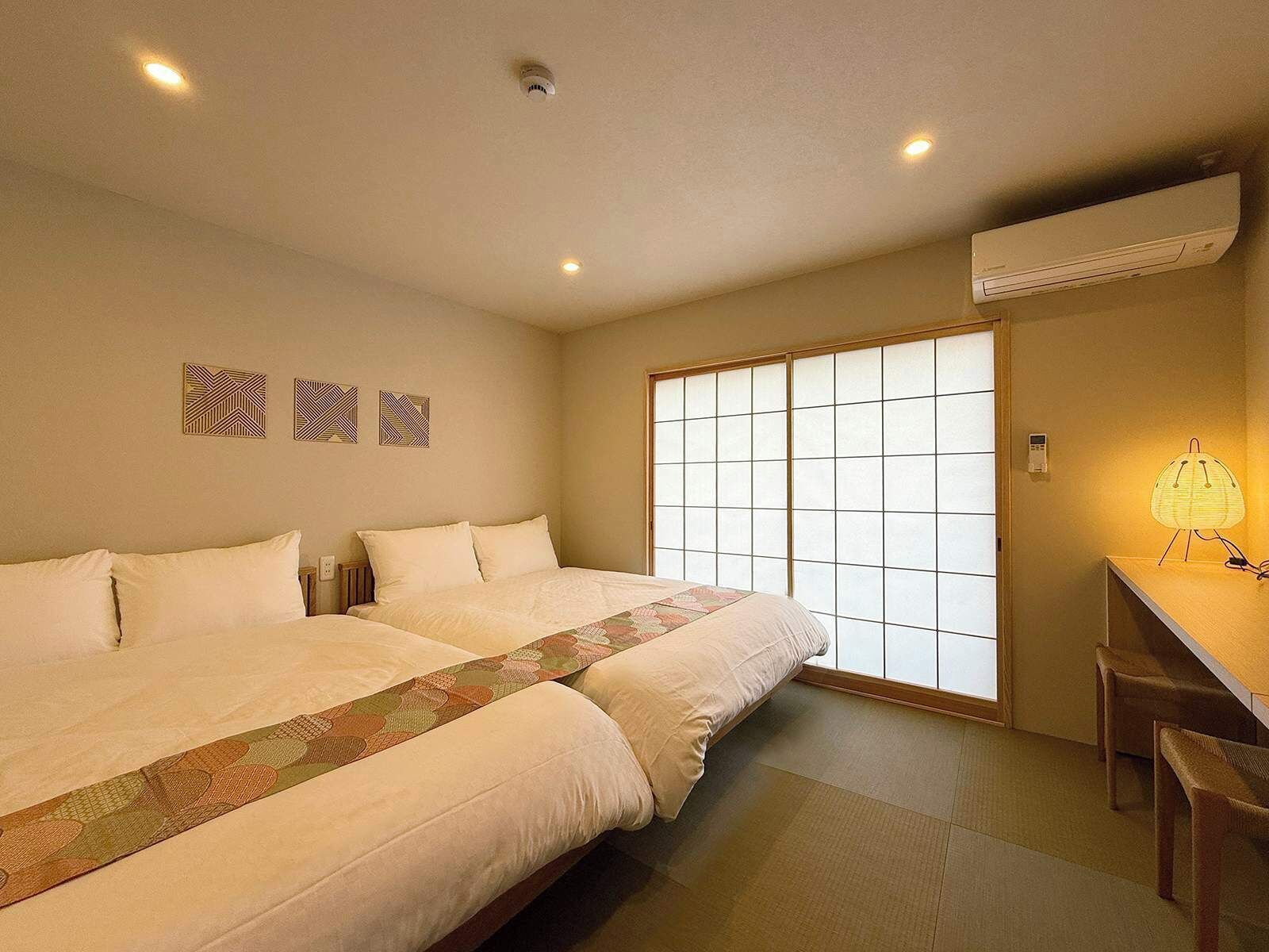 2 多间卧室、WiFi、床单