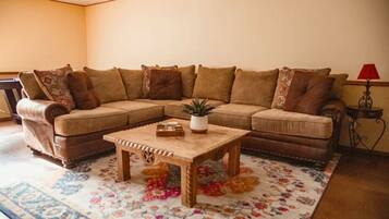 Smart TV, DVD player, books