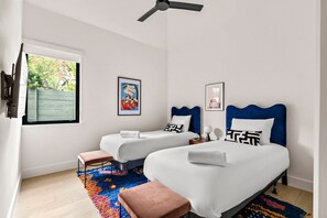 2 chambres, fer et planche à repasser, Wi-Fi, literie fournie