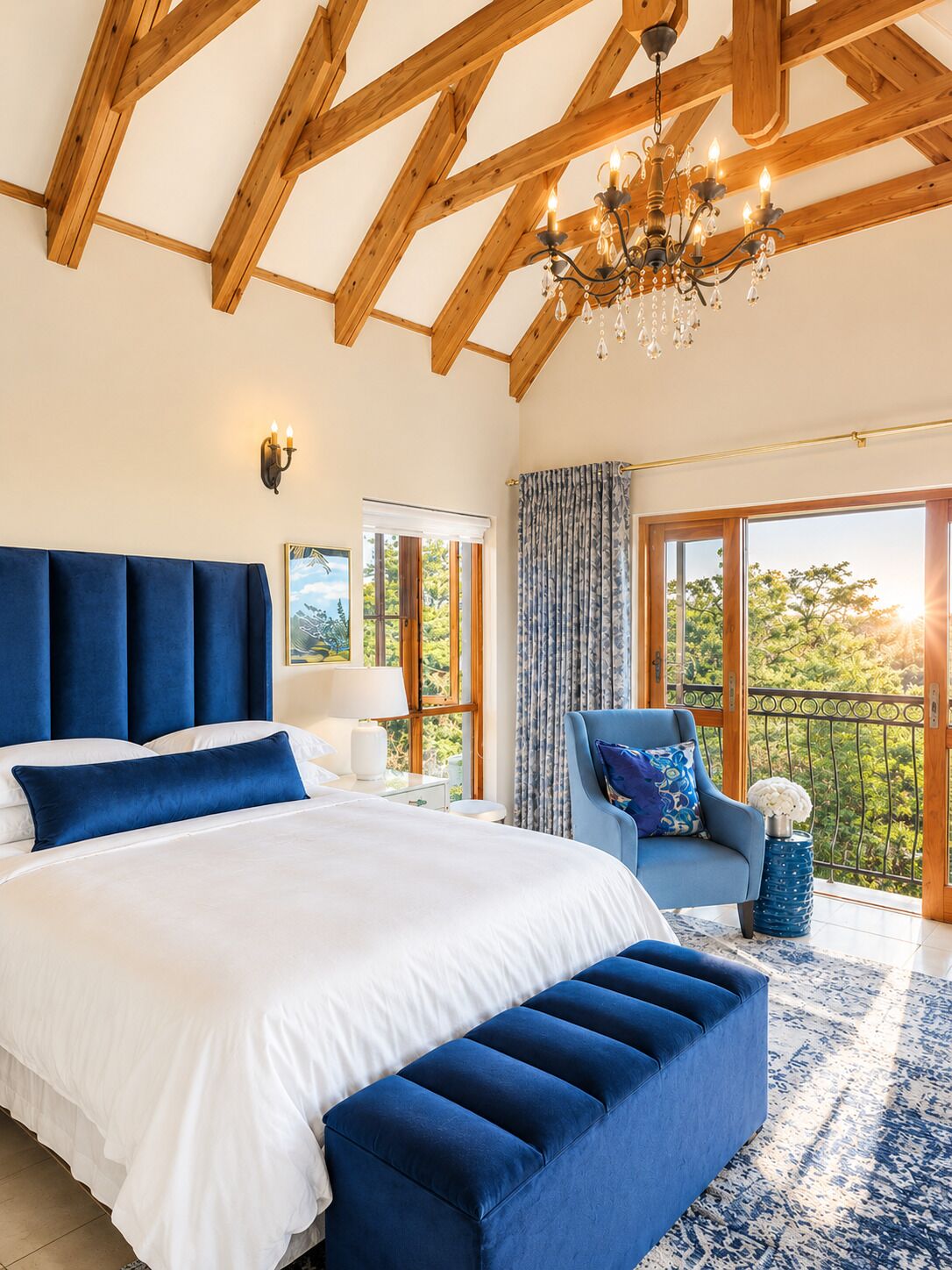 6 habitaciones, tabla de planchar con plancha, internet y ropa de cama 
