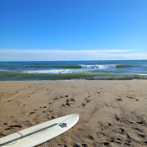 Nice and quiet house, 5 minutes from the beach ideally located 