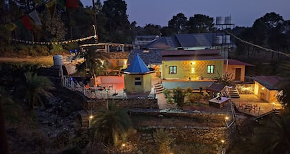 2 Bedroom & 5 Rooms Hostel property in Pine Forest at Bir-Billing H.P.