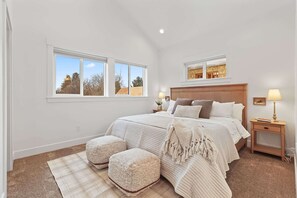 2 bedrooms, iron/ironing board, travel crib, WiFi