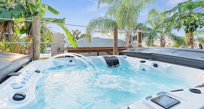 Canal Front Retreat with Heated Pool