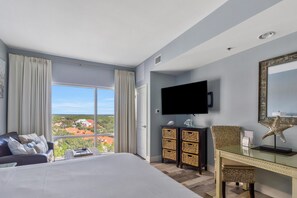 1 bedroom, Internet, bed sheets - Luau *10th Floor* Studio w/ Golf Cart at Sandestin (Miramar Beach)