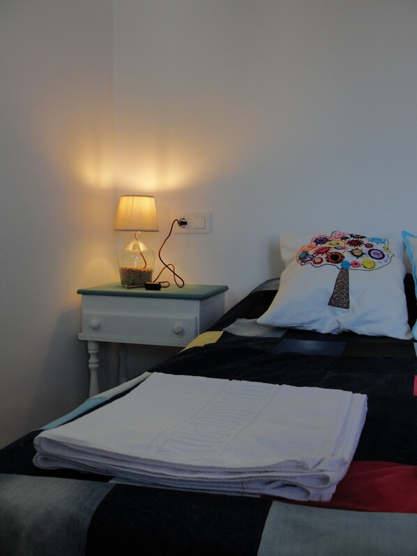 4 habitaciones y ropa de cama 