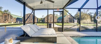 Near Nola: Bayou Cabin w/ Pool Access!