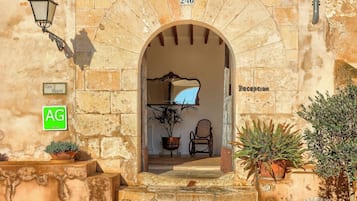 Façade de l’hébergement