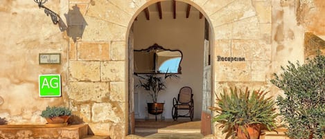 Façade de l’hébergement