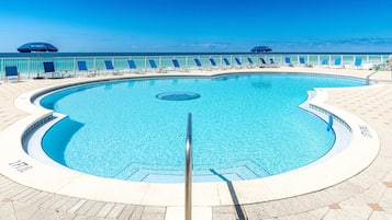 Una piscina climatizada