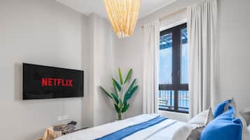 Appartamento, vista mare | 2 camere, Wi-Fi gratuito