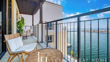 Appartamento, vista mare | Vista balcone