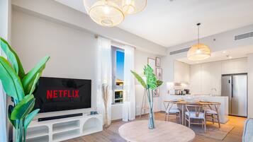 Appartamento, vista mare | Area soggiorno