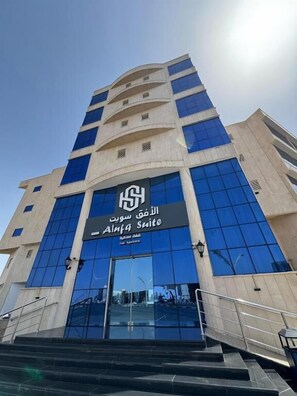 Fassade der Unterkunft