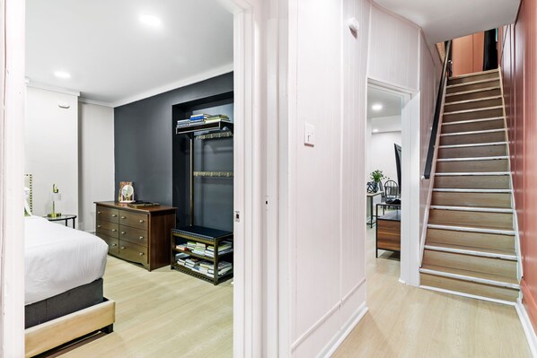5 bedrooms, iron/ironing board, travel cot, WiFi