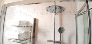 Shower, hair dryer, bidet, towels - Spacious apartment in classic style 200 meters from the historical center (Firenze)