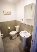 Free toiletries, towels, toilet paper