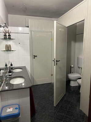 Shower, hair dryer, bidet, towels - Beds in shared room (Busto Garolfo)