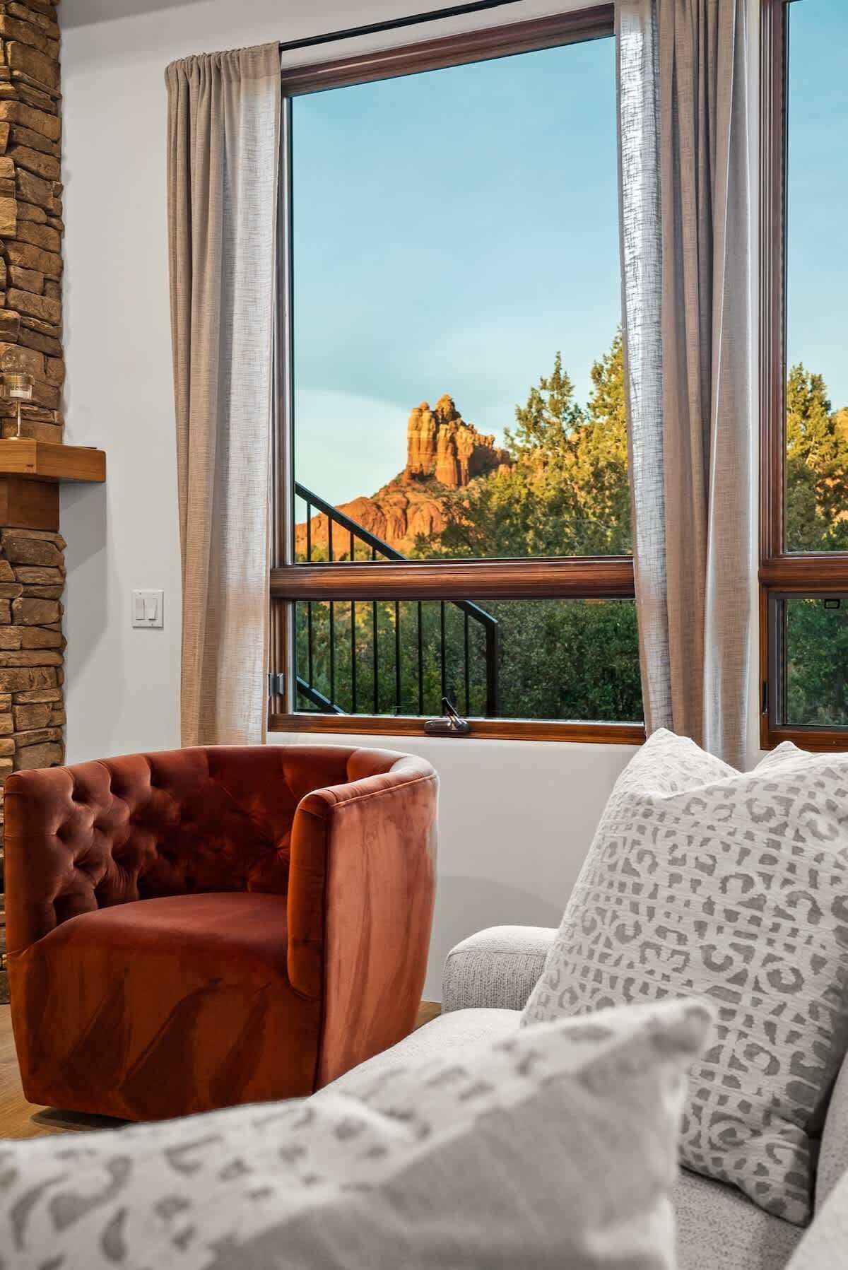 Luxury Sedona Sanctuary | Views, Sauna, Fire Pit - Sedona, AZ