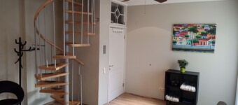 3-room 2 level family-/pet-friendly apartment in Riga with WiFi and parking