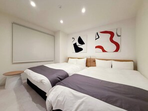 2 chambres, fer et planche à repasser, Wi-Fi, draps fournis