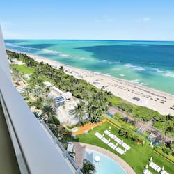 Sorrento Ocean Front High Floor One Bedroom | Terrace/patio