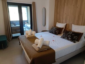 1 室のベッドルーム、アイロン / アイロン台、WiFi、ベッドシーツ