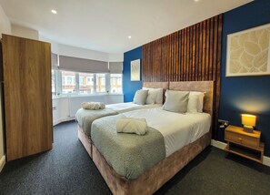 4 soverom, strykejern/-brett og wi-fi