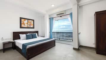 Deluxe Double or Twin Room, Balcony, Ocean View | Free WiFi