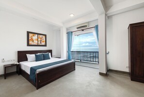 Deluxe Double or Twin Room, Balcony, Ocean View | Free WiFi - The Beach Talpe (Unawatuna)