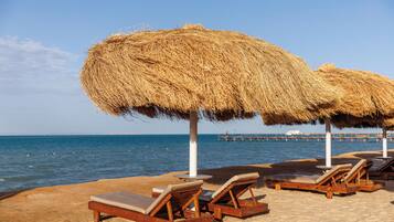 Playa privada, buceo y snorkel