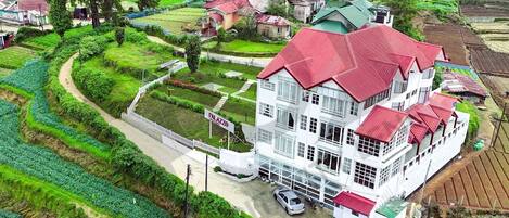 Fassade der Unterkunft