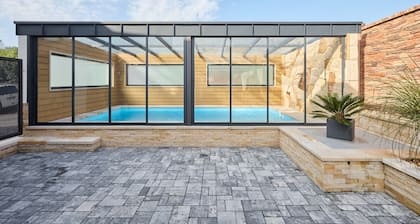 Villa in Radvanice With hot tub