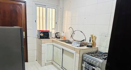 Charming 2-bedroom apartment with WiFi, AC in enjoyable Dakar
