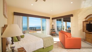 In-room safe, desk, laptop workspace, blackout curtains - Luxury Suite at Villa del Palmar  (Nuevo Nayarit)