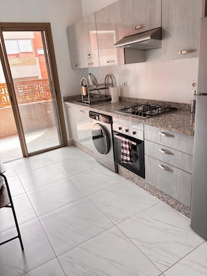 Microwave, oven, stovetop