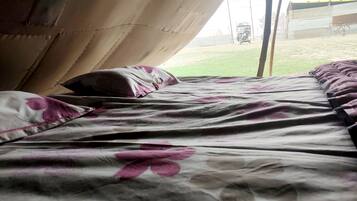 Laptop workspace, iron/ironing board