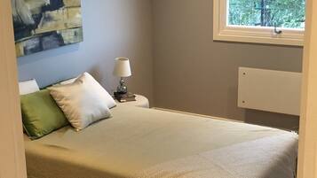 4 soverom, strykejern/-brett, wi-fi og sengetøy