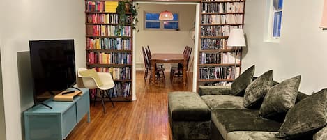 Smart-TV, Videospiele, DVD-Player, Bücher