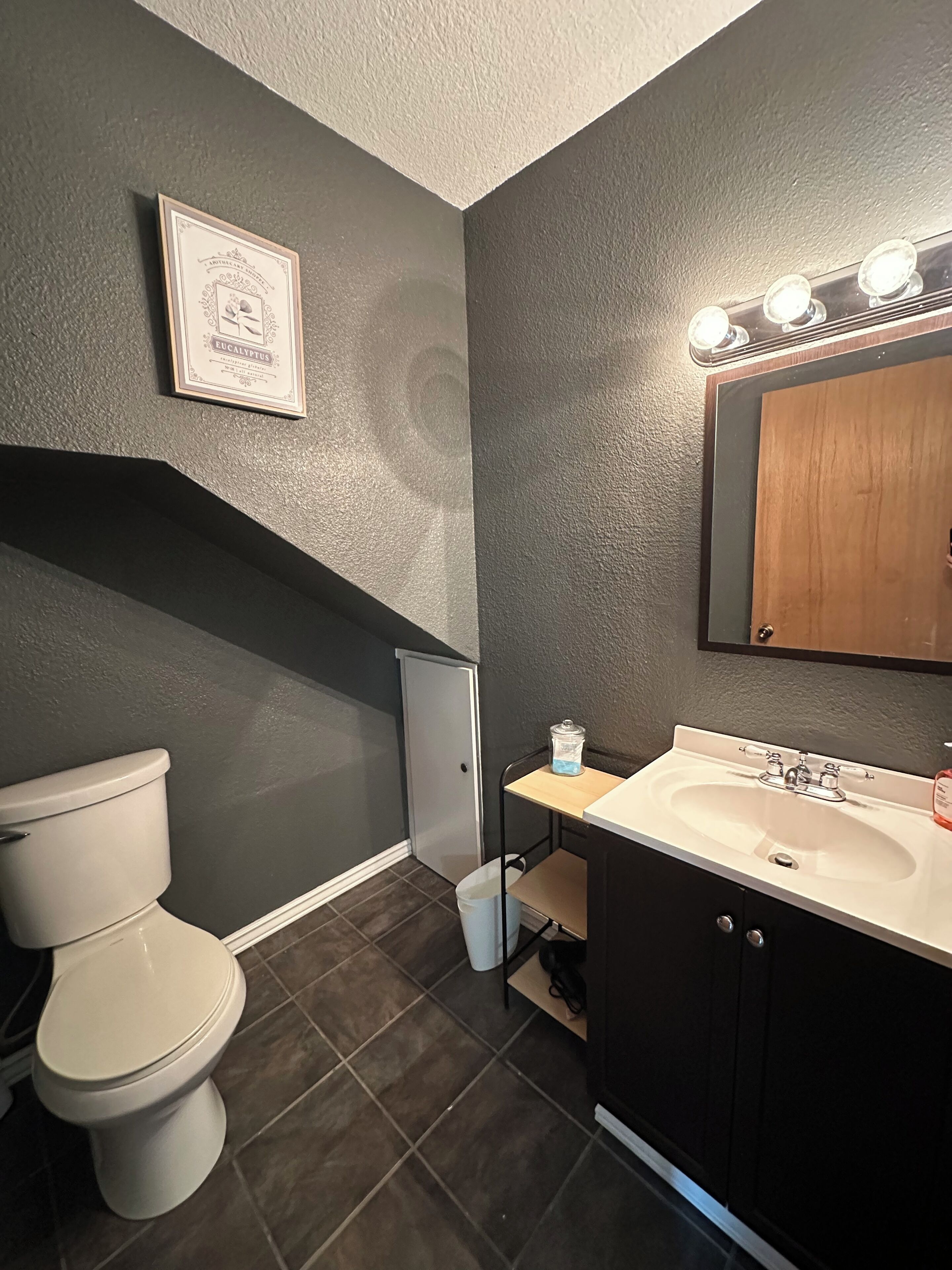 Towels, soap, toilet paper