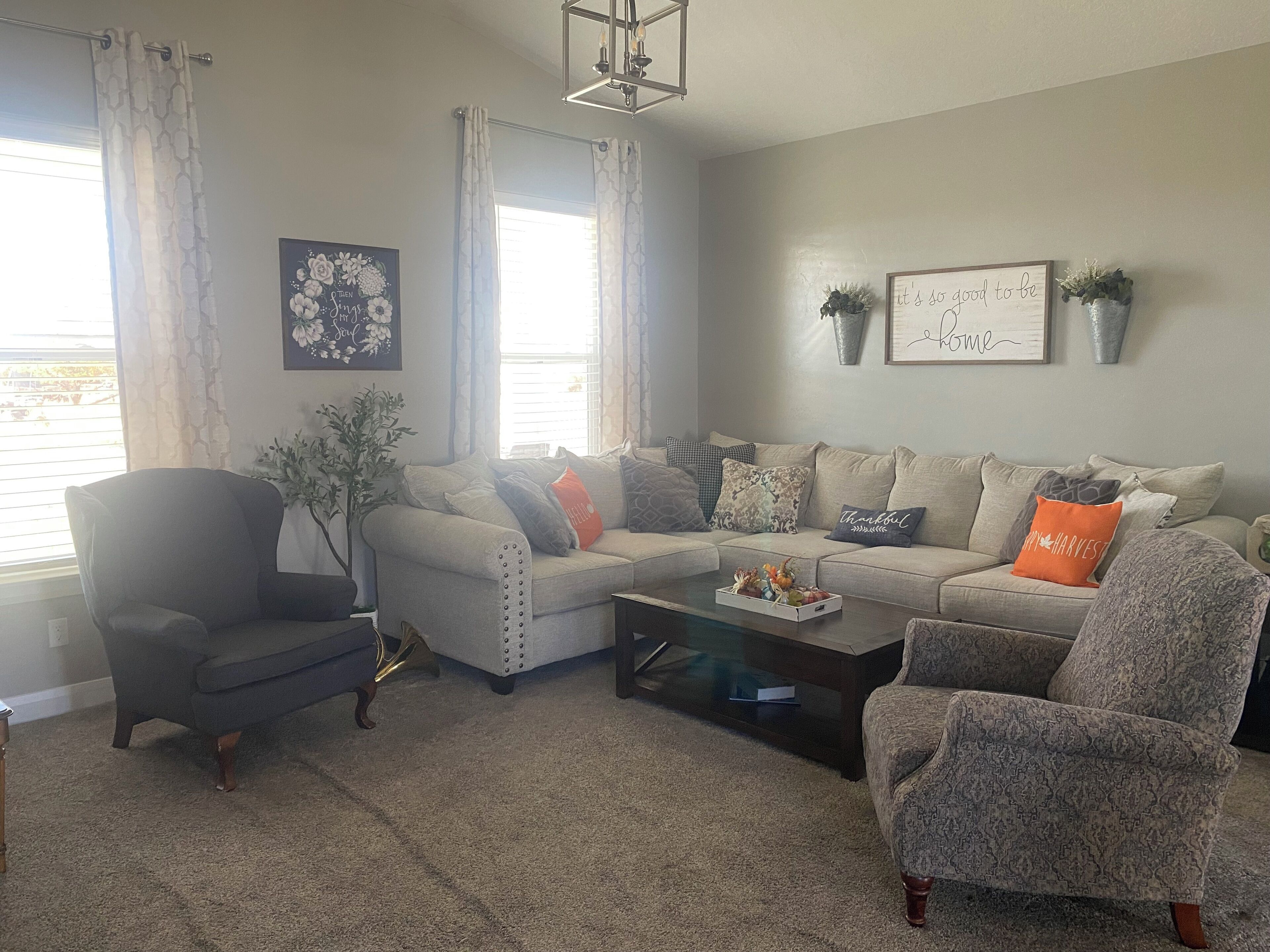 Área de sala de estar