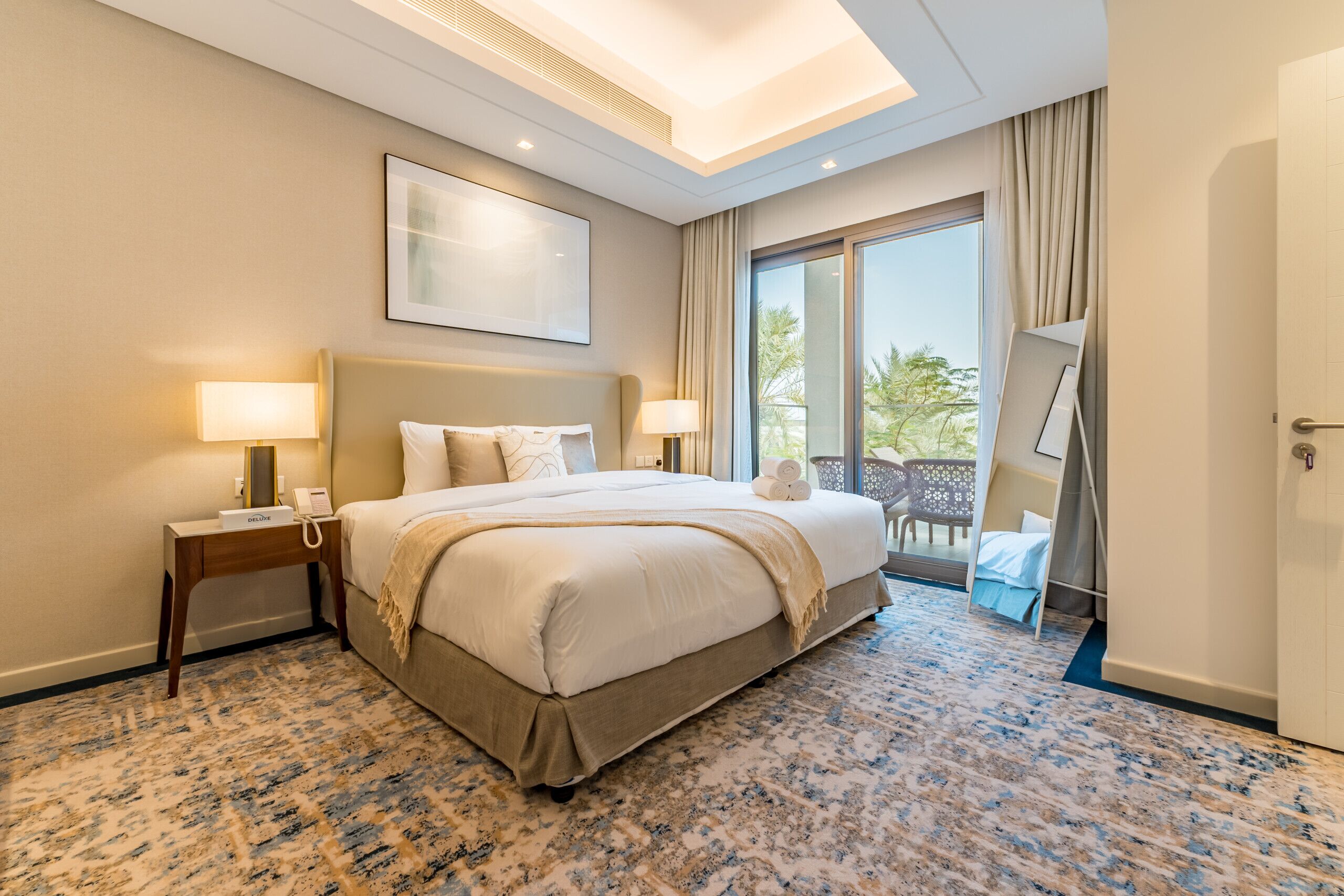 5 soverom, safe på rommet, strykejern/-brett og wi-fi (inkludert)