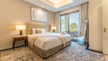 5 soverom, safe på rommet, strykejern/-brett og wi-fi (inkludert)