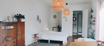 Studio in listed building with large garden