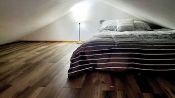 1 slaapkamer, een kluis op de kamer, gratis wifi, beddengoed