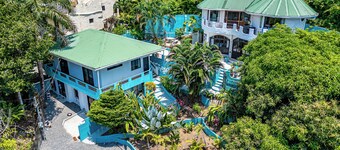 7BR Rainforest Beach Houses: Pool, 2 Homes, Group Getaway