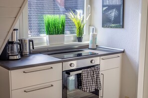 Fridge, oven, stovetop, dishwasher - Vacation apartment I Am Holzlachgraben - perfect for up to 6 people (Alsbach-Hähnlein)