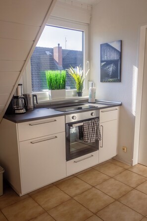 Kühlschrank, Ofen, Herdplatte, Geschirrspüler