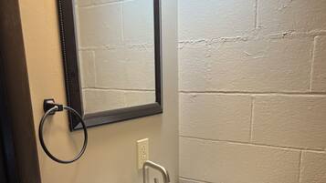 Towels, soap, toilet paper