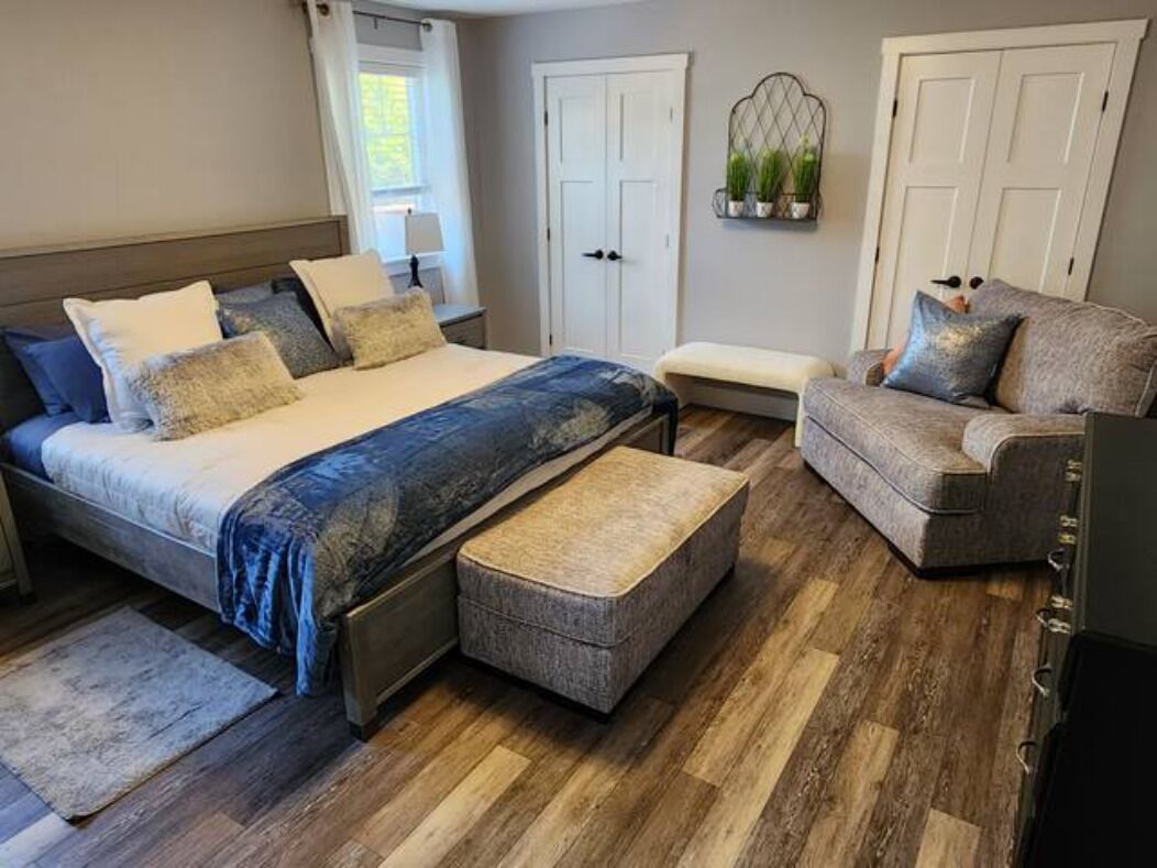 2 makuuhuonetta, silitysrauta/-lauta, internet, vuodevaatteet